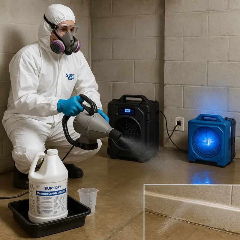 Sanitization and Odor Removal process in Artondale, WA